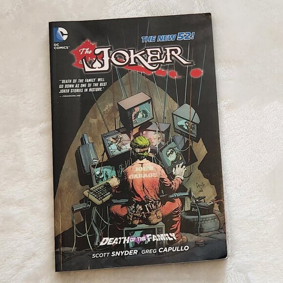 The Joker, Batman graphic novel, the new 52, Death of the Family, comic book - Picture 1 of 2